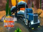 18 Wheeler Driving Sim Online Racing & Driving Games on taptohit.com