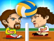2 Player Head Volleyball Online Sports Games on taptohit.com
