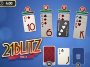 21 Blitz Online Cards Games on taptohit.com