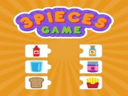 3 PIECES GAME Online Educational Games on taptohit.com