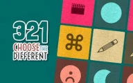 321 Choose the Different Online puzzle Games on taptohit.com