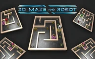 3D Maze And Robot Online arcade Games on taptohit.com
