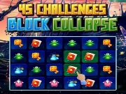 45 Challenges Block Collapse Online Puzzle Games on taptohit.com