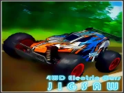 4WD Electric Cars Jigsaw Online Puzzle Games on taptohit.com