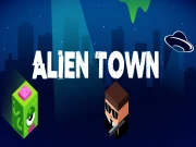 Alien Town Online Shooter Games on taptohit.com