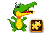 Aligator Puzzle Online Puzzle Games on taptohit.com