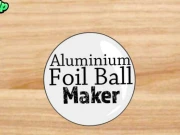 Aluminium Foil Ball Maker Online Dress-up Games on taptohit.com
