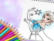 Amazing Princess Coloring Book Online Dress-up Games on taptohit.com