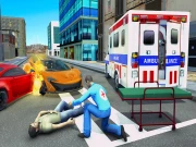 Ambulance Rescue Game Ambulance helicopter Online Adventure Games on taptohit.com