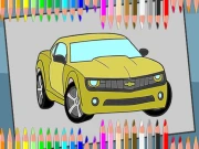 American Cars Coloring Book Online Art Games on taptohit.com