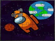Among Space Jigsaw Online Puzzle Games on taptohit.com