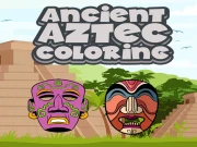 Ancient Aztec Coloring Online Art Games on taptohit.com