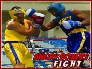 Angry Boxers Fight Online Battle Games on taptohit.com