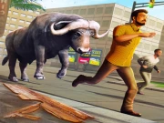 Angry Bull Attack Wild Hunt Simulator Online Simulation Games on taptohit.com