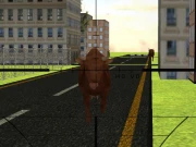 Angry Bull Attack Online Shooting Games on taptohit.com