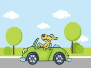 Animal Happy Drive Coloring Online Racing & Driving Games on taptohit.com
