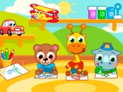 Animal Kindergarten Online Educational Games on taptohit.com