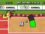 Animal Olympics - Triple Jump Online Sports Games on taptohit.com