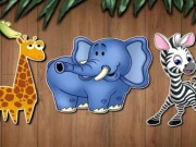 Animal Shapes Online Puzzle Games on taptohit.com