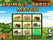 Animals Cards Match