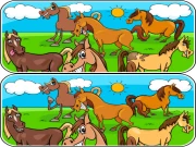 Animals Differences Online Puzzle Games on taptohit.com