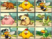 Animals Memo Match Online Puzzle Games on taptohit.com
