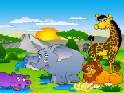 Animals Puzzle Online Puzzle Games on taptohit.com
