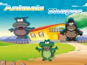 Animals Shapes Online Puzzle Games on taptohit.com