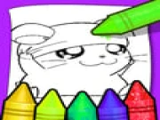 Anime Animals Coloring Pages Online kids Games on taptohit.com