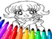 Anime Coloring Pages For Kids Online kids Games on taptohit.com