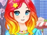 Anime Kawaii School Girls Dress Up Online Dress-up Games on taptohit.com