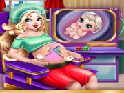 Apple Princess Pregnant Check Up Online Dress-up Games on taptohit.com