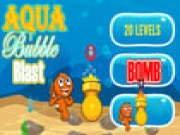 Aqua Bubble Blast Online bubble-shooter Games on taptohit.com