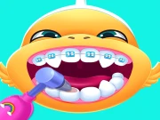 Aqua Fish Dental Care Online Care Games on taptohit.com