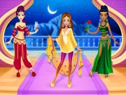 Arabian Princess Dress Up Game Online Dress-up Games on taptohit.com