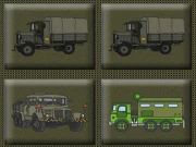 Army Trucks Memory Online Puzzle Games on taptohit.com