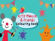 Arty Mouse Coloring Book Online Art Games on taptohit.com