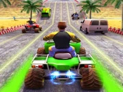 ATV Quad Bike Traffic Racer  Online Racing & Driving Games on taptohit.com