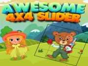 Awesome 4x4 Slider Online Puzzle Games on taptohit.com