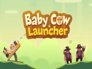 Baby Cow Launcher Online Puzzle Games on taptohit.com
