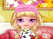 Baby Halen Pajama Party Online Dress-up Games on taptohit.com