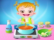 Baby Hazel Kitchen Time Online Care Games on taptohit.com