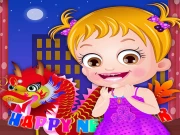 Baby Hazel New Year Party Online Care Games on taptohit.com