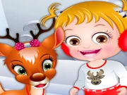 Baby Hazel Reindeer Surprise Online Care Games on taptohit.com