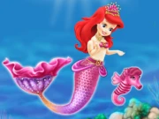 Baby Mermaid Princess Dress Up Online Dress-up Games on taptohit.com