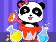 Baby Panda Color Mixing Studio Online Care Games on taptohit.com