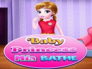 Baby Princess Mia Bathe Online Dress-up Games on taptohit.com