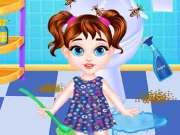 Baby Taylor House Cleaning Online Care Games on taptohit.com