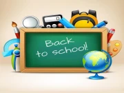 Back To School Memory Online Puzzle Games on taptohit.com