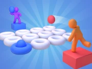 Balls Throw Duel 3D Online Casual Games on taptohit.com